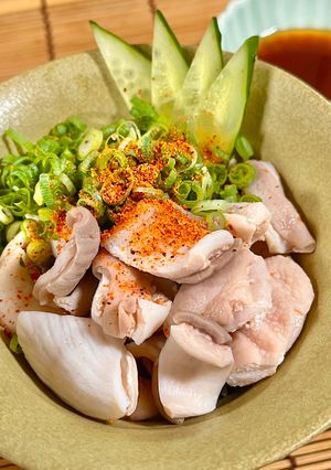 博多名物⭐︎酢もつ (ガツぽん)-レシピのメイン写真