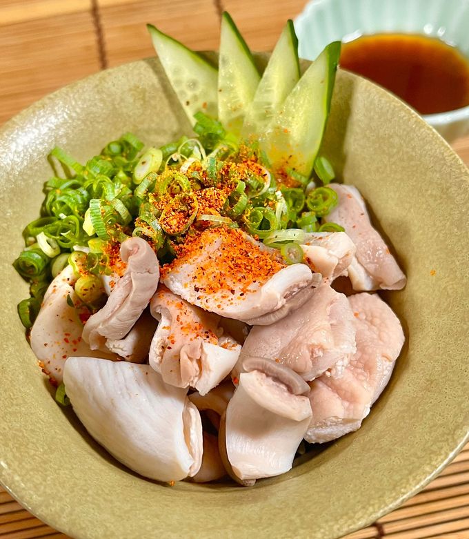 博多名物⭐︎酢もつ (ガツぽん)-レシピのメイン写真