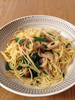 簡単✧ きのことベーコンの醤油和風パスタ-レシピのメイン写真