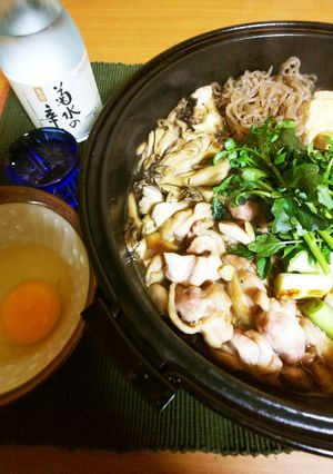 安い！旨い！ヘルシー！鶏肉DEすき焼き♪-レシピのメイン写真