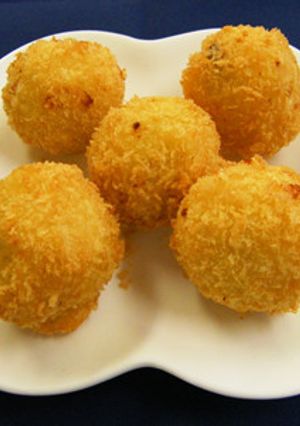 チーズ入り簡単さつまいもフライ-レシピのメイン写真