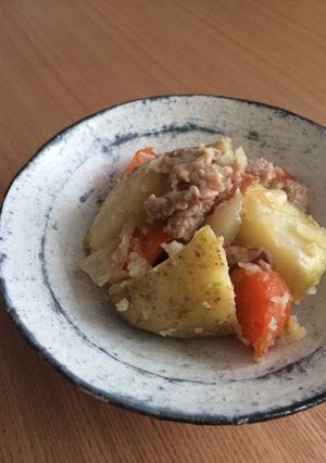 だしも水も不要！ひみつの塩麹肉じゃが☆-レシピのメイン写真