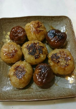 椎茸のレンコン団子詰め♥-レシピのメイン写真