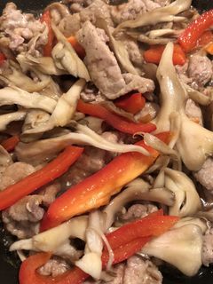 10分スタミナ料理♪豚肉とパプリカの炒め-レシピのメイン写真