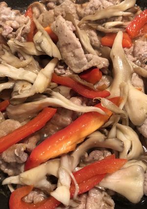 10分スタミナ料理♪豚肉とパプリカの炒め-レシピのメイン写真