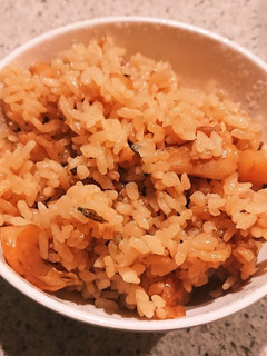 アコヤ貝(貝柱)の炊き込みご飯-レシピのメイン写真