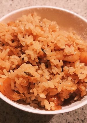 アコヤ貝(貝柱)の炊き込みご飯-レシピのメイン写真