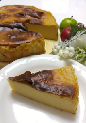 さつまいもの濃厚ベイクドチーズケーキ-レシピのメイン写真