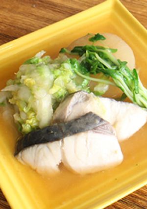 白菜とサワラの中華あんかけ-レシピのメイン写真