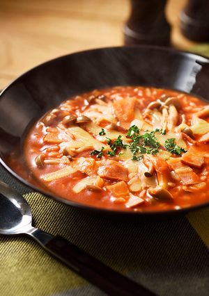野菜ジュース＆レンジで！トマトリゾット-レシピのメイン写真