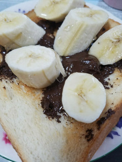 しあわせな味♡チョコバナナハニートースト-レシピのメイン写真