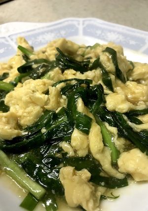 ふわふわ卵とニラのあんかけ♪-レシピのメイン写真