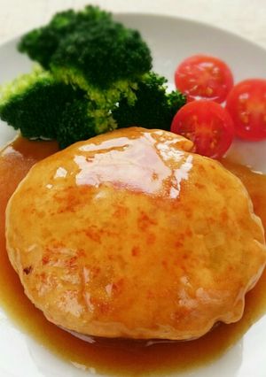 鮭バーグ★バター醤油ソース-レシピのメイン写真