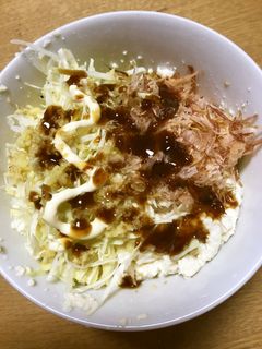 お好み焼き風★豆腐のたんぱく質丼ぶり-レシピのメイン写真
