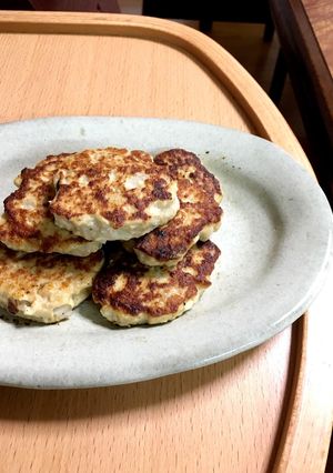 簡単☆シャキシャキ蓮根ハンバーグ-レシピのメイン写真