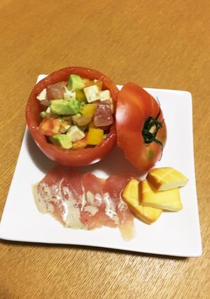 〜特別な日に〜トマトカップサラダ♪♪♪-レシピのメイン写真