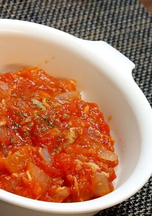 ツナとトマトのスープ☆簡単離乳食-レシピのメイン写真