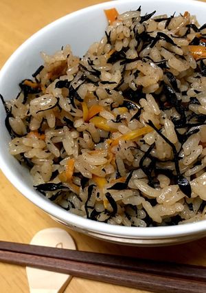 ひじきの炊き込みご飯☆-レシピのメイン写真