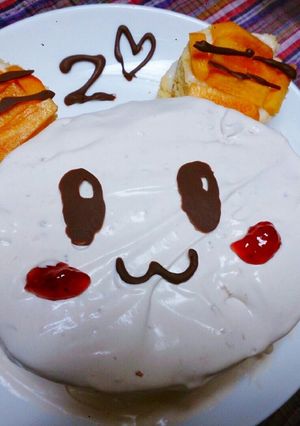 2歳誕生日★うーたんケーキ-レシピのメイン写真