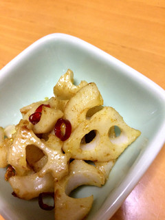 蓮根のきんぴら☆カレー味-レシピのメイン写真
