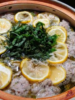 ふわふわつくねのゆず鍋-レシピのメイン写真