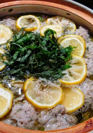 ふわふわつくねのゆず鍋-レシピのメイン写真