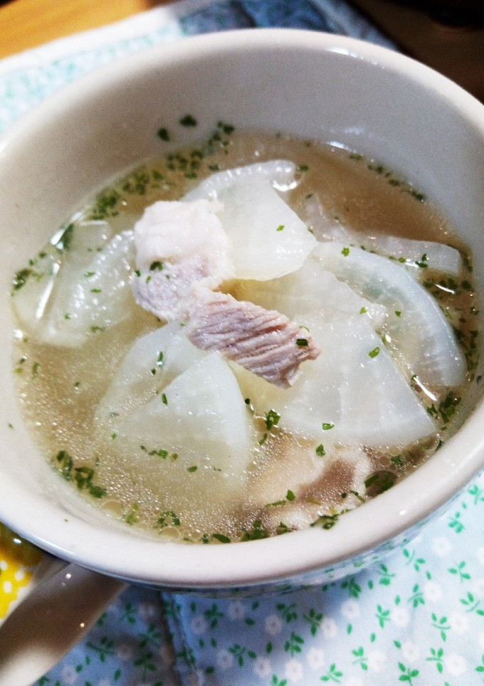 豚バラとたっぷり大根の和風スープ-レシピのメイン写真