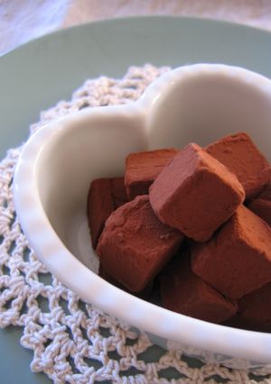 ピーナッツバターで生チョコ-レシピのメイン写真