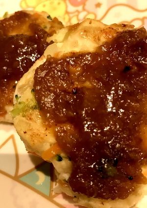 豆腐ハンバーグ 味噌ダレ-レシピのメイン写真