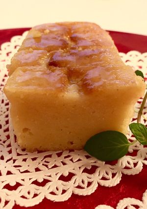ラ・フランスのブランデーケーキ-レシピのメイン写真