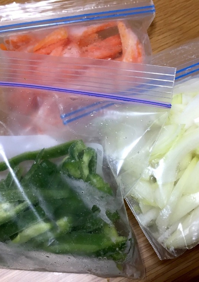 時短★超便利！野菜の冷凍保存-レシピのメイン写真