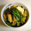 ぷるぷる厚揚げとさつまいもの煮物☺︎