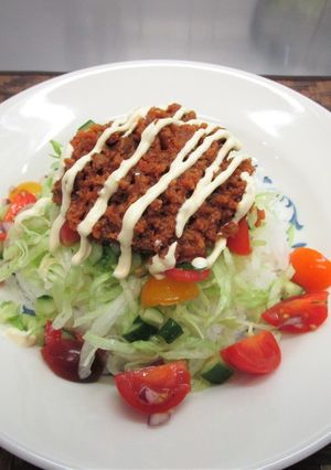 タコライスみたいな食べ物-レシピのメイン写真