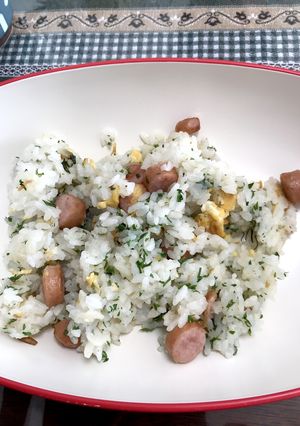 人参葉のチャーハン-レシピのメイン写真