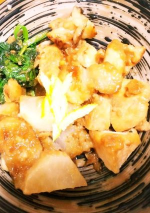 大根と鶏肉の生姜焼き-レシピのメイン写真