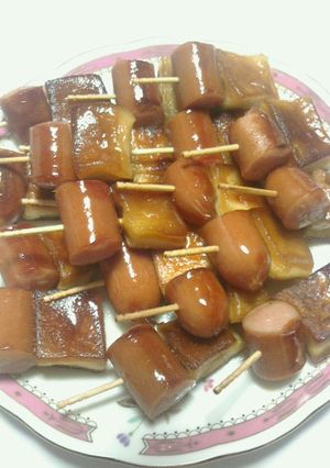 すぐで出来ちゃう☆ウインナー＆はんぺん串-レシピのメイン写真