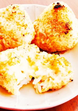 チーズin焼きおにぎり-レシピのメイン写真