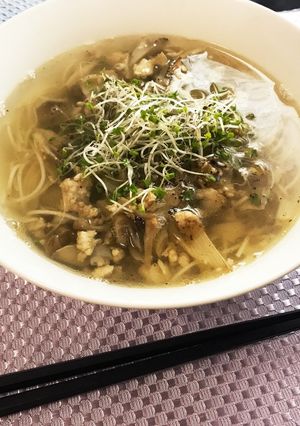簡単＊まいたけにゅうめん-レシピのメイン写真