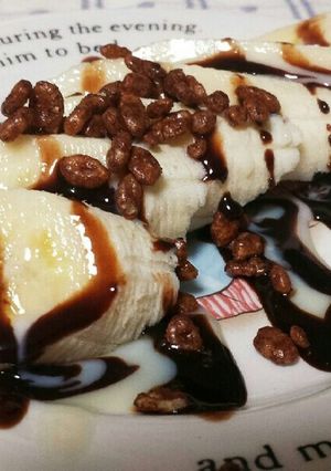 おうちのチョコバナナ-レシピのメイン写真