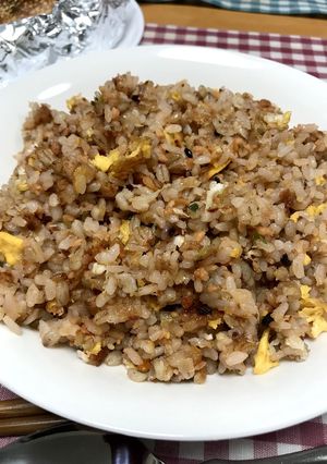 鮭フレークたっぷり炒め飯-レシピのメイン写真