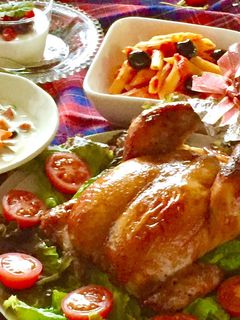 照り焼きローストチキン-レシピのメイン写真