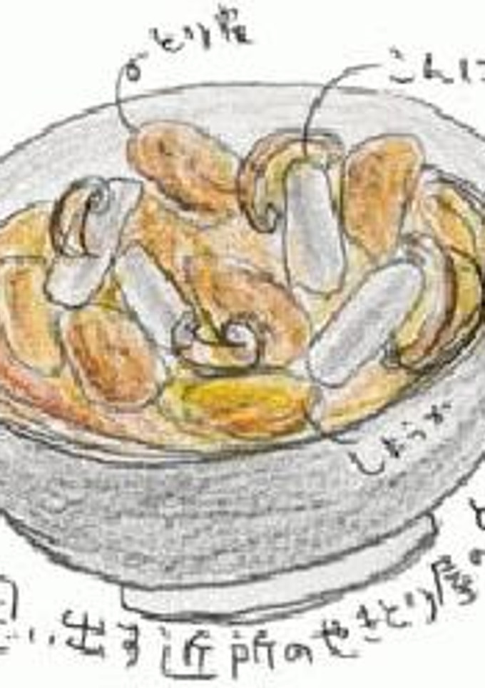 実家の近所の鶏皮煮-レシピのメイン写真