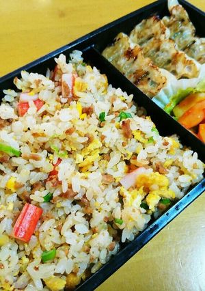 冷凍ストックの食材で作る中華弁当(覚書)-レシピのメイン写真