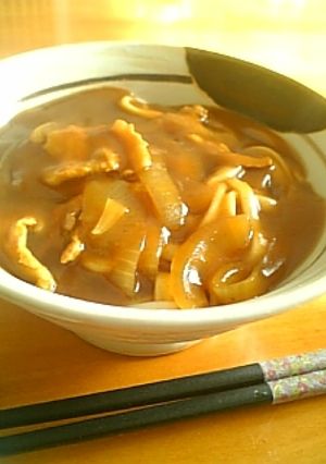 簡単・カレーうどん-レシピのメイン写真