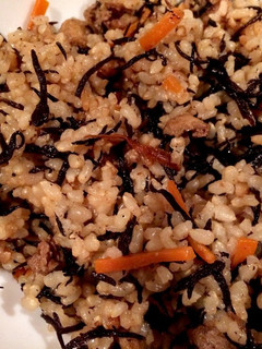 簡単! 玄米ひじきご飯-レシピのメイン写真