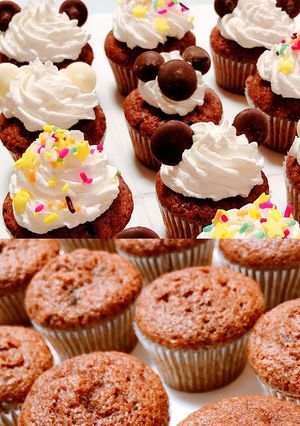 ココアカップケーキ-レシピのメイン写真