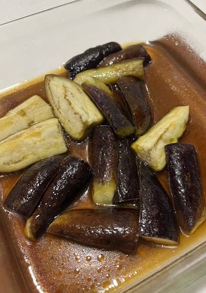 レンチン　ナスの煮浸し-レシピのメイン写真