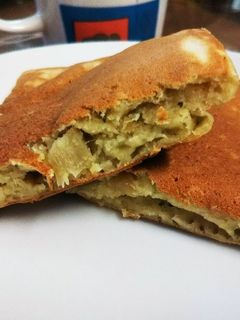 余ったおから煮や肉じゃがでホットケーキ-レシピのメイン写真