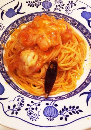 エビチリチーズパスタ-レシピのメイン写真