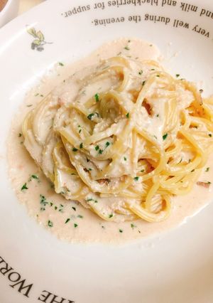 明太子のクリームパスタ-レシピのメイン写真